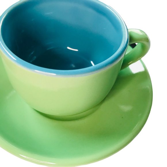 Gibson Mini Tea Coffee Espresso Cup & Saucer Collectible Demitasse 5 sets - Picture 7 of 11